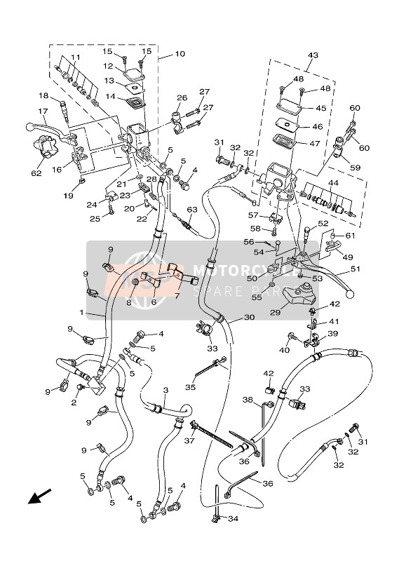 2CMF61680000, Knocker, Yamaha, 1